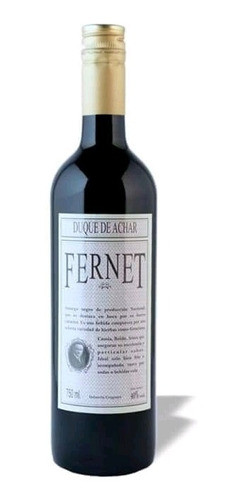 Fernet 750ml, Clasico O Menta Bebida Uruguaya 0