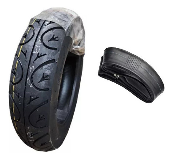 Cubierta 350 X 10 + Camara Zanella Crazy 70 Motos Coyote 0