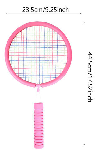 Conjunto De Equipamento De Badminton Para Crianças: Rosa 1