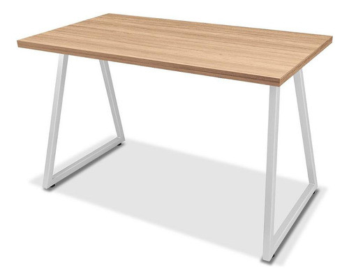 Mesa Cozinha Industrial Alpha Tampo 120x60 - Branco/jade 0