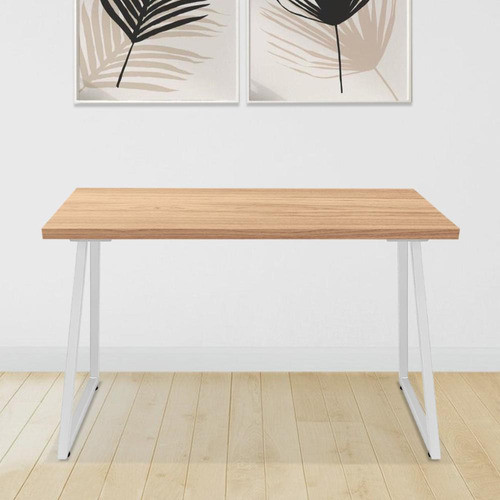 Mesa Cozinha Industrial Alpha Tampo 120x60 - Branco/jade 1