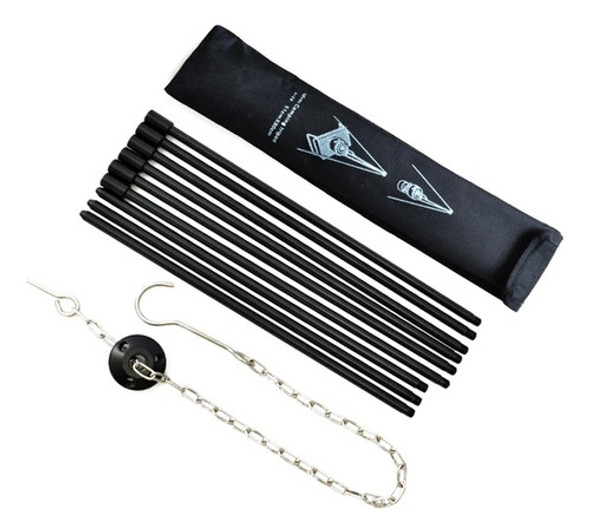 Trípode Soporte De Olla Alto 70-110 Cm Hasta 10 Kg Camping 0 Trípode Soporte De Olla Alto 70-110 Cm Hasta 10 Kg Camping 0