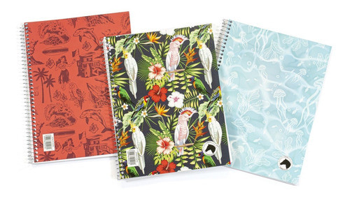 Cuadernola Tapa Semi Flexible Caballito 100 Hojas Surtida - 0