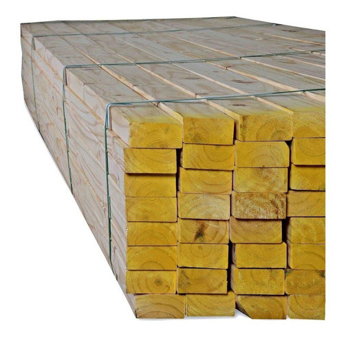 Tirante Pino Elliotis Cepillado Seco  2x4x3,05 Mts Techos 0
