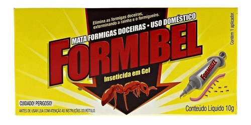 Kit Formibel Gel Elimina Formigas Com Aplicador 3 Unidades 1