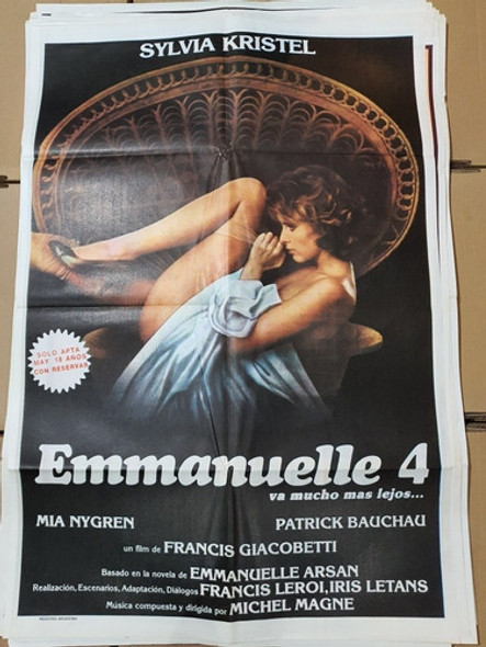 Afiche Cine Original-nuevo-1017- Emannuelle Iv- 0