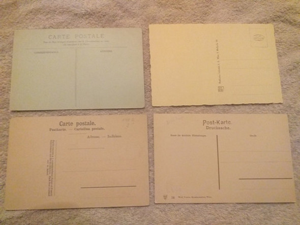 Lote De 12 Postales Antiguas De Ciudades De Europa Sin Uso 1 Lote De 12 Postales Antiguas De Ciudades De Europa Sin Uso 1