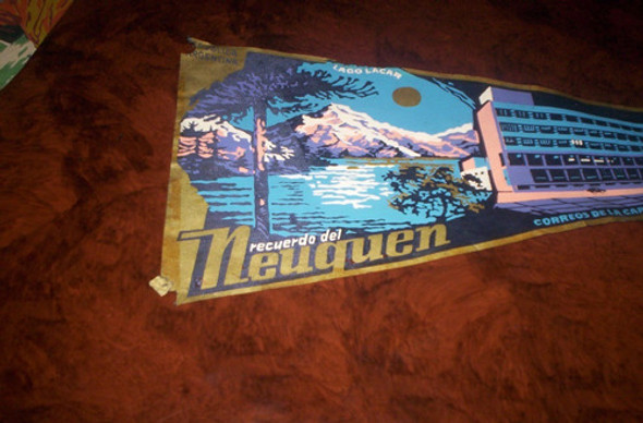 Antiguo Banderin Neuquen Lago Lacar Banderin N*7 0 Antiguo Banderin Neuquen Lago Lacar Banderin N*7 0