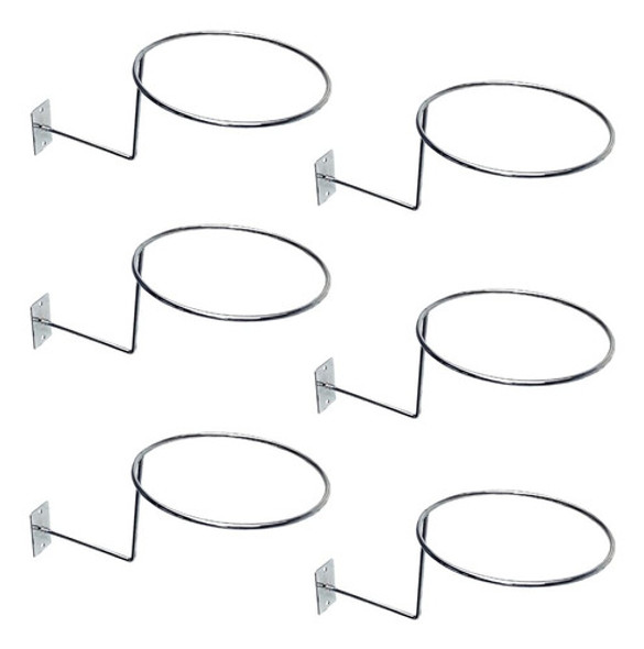 Snowting Juego De 6 Soportes De Metal Para Sombreros De Mont 0