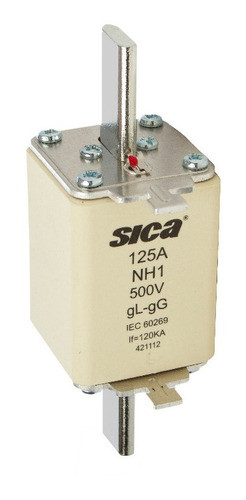 Fusible Nh-t1 125a Sica Tienda Oficial Gtia 3 Años!! 0