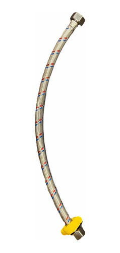 Colilla Calefón 50 Cm. Agua Fría Y Caliente. Hembra-hembra. 1