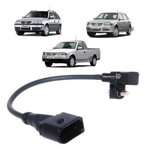 Sensor Rotação Motor Ap 1.6 1.8 Vw Gol Parati Saveiro G3 G4 0