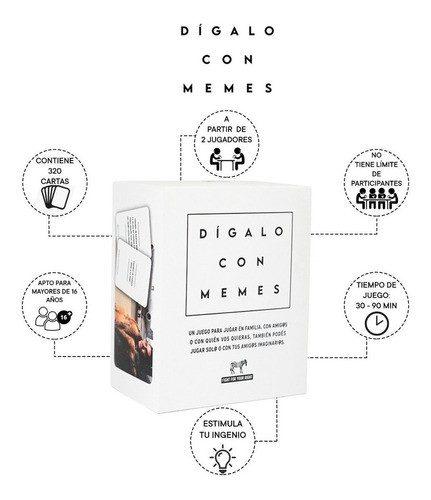 Kit Juegos Dígalo Con Memes+cartas Salvajes+memetest+memmes 1