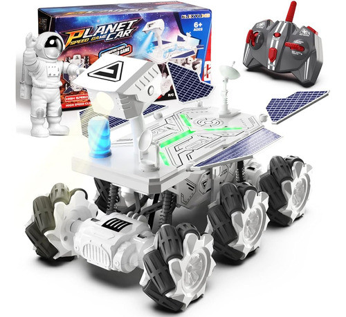 Kjixyung Mars Rover Remote Control Car Para Niños 4-7, Space 0