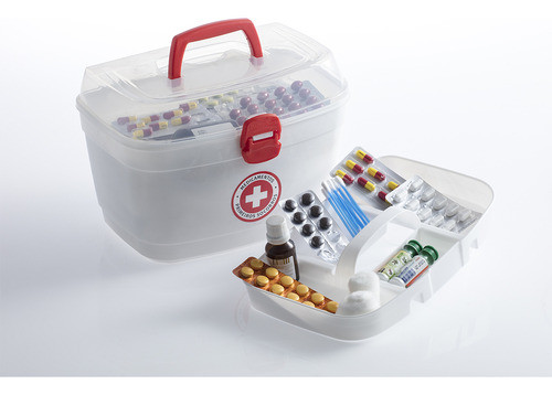 Maleta Primeiros Socorros Com Bandeja Paramount - Tamanho M 1