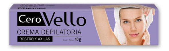 Crema Depilatoria Cerovello Rostro Y Axilas 40 Gr 0