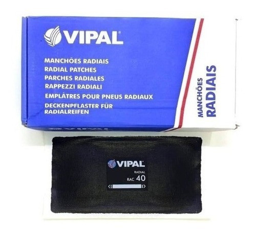 Manchao Reparo A Frio Rac 40 Vipal 190x95mm Cx C/10 Unidades 1