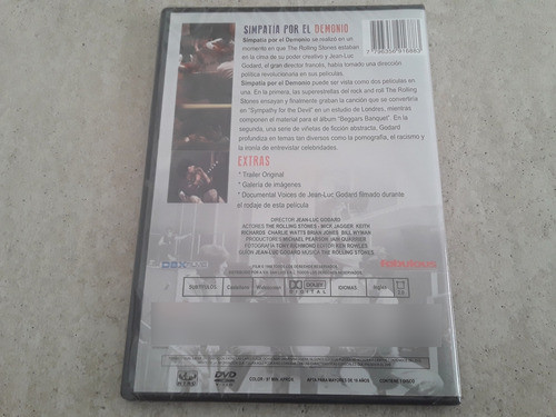 Sympathy For The Devil - Rolling Stones Godard Dvd / Kktus 1