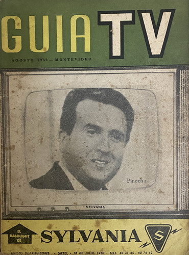 Guía Tv Agosto 1962 Uruguay Espectáculos , B2 Ej2 0