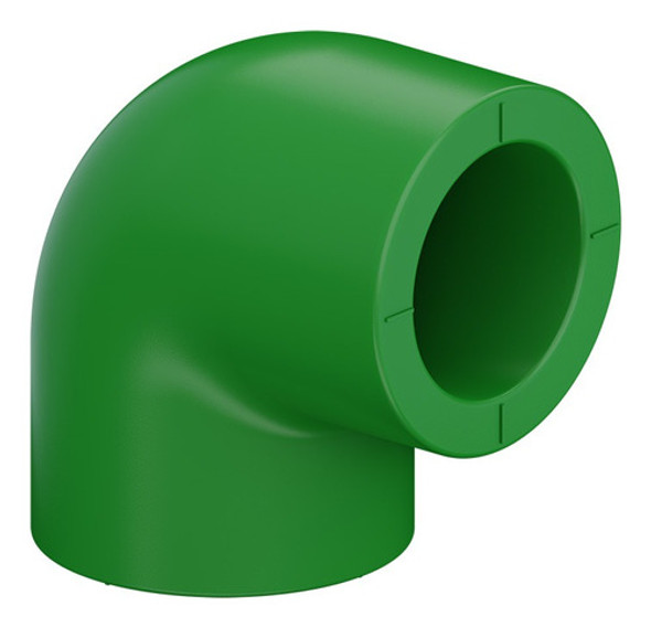 Codo Hh 90º 25 Mm Tigre Fusion Verde Pack X 10 Unidades 0