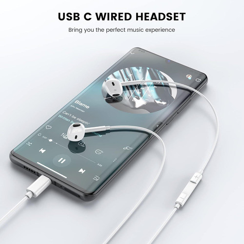 Auriculares Para Motorola G72 Entrada  Usb-c 1