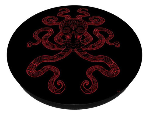 Anillo Para Celular - Negro/rojo 1