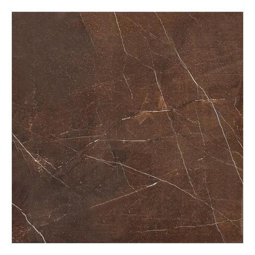 Porcelanato Pulido Rectificado Color Marrón, 84x84cm Brillo 0