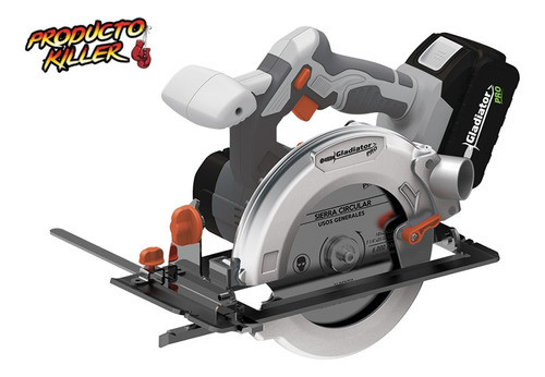 Sierra Circular Recargable 18v + Bat + Carg + Hoja Sierra Gl 0