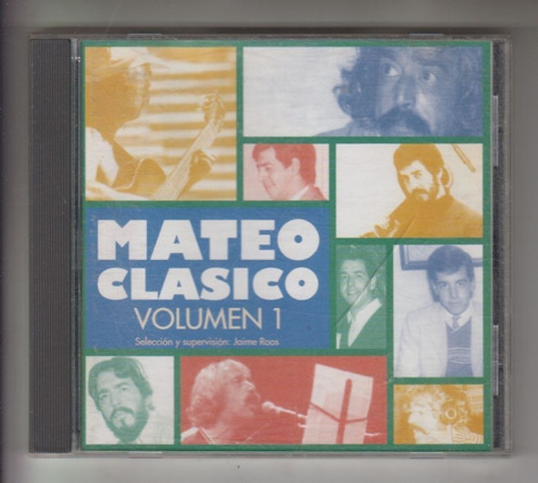 Cd Mateo Clasico V1 1a Edicion 1994 Candombe Beat Sondor Usa 0