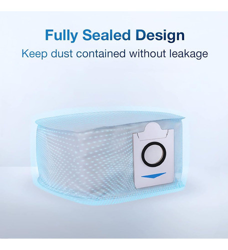 Bolsa De Polvo Desechable Ecovacs Para Deebot T20 Omni, X1 O 1