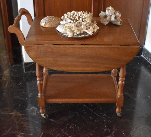 Mesa Redonda De Apoyo Con Rueditas 0