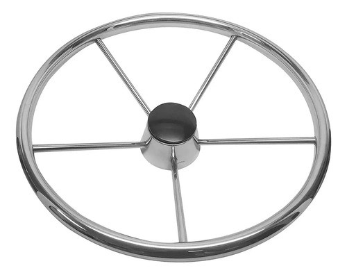 Volante Náutico Aço Inox Barcos Lanchas Fishing 15-1/2 Pol 0