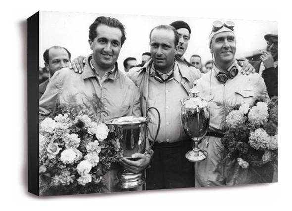 Juan Manuel Fangio Cuadro De Idolos Del Automovilismo 1 Juan Manuel Fangio Cuadro De Idolos Del Automovilismo 1