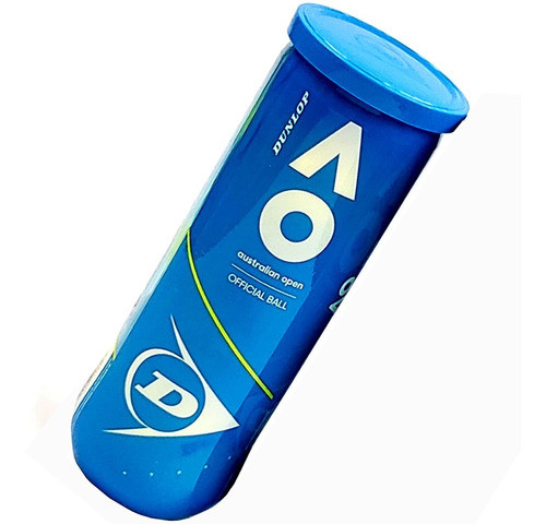 Tubo Pelota Tenis Dunlop Australian Open X3  Local No.1 Arg 0