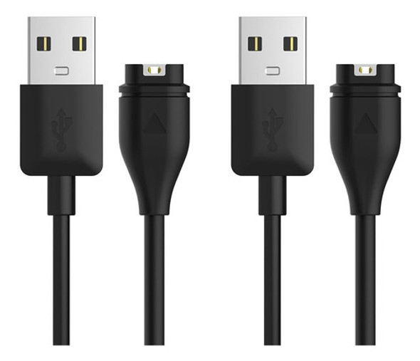 Cable Cargador Compatible Con Reloj Garmin 2un De 1m 0