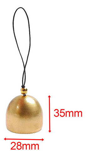 5 Pçs Sinos De Latão Sino De Porta Pequena Árvore De 1