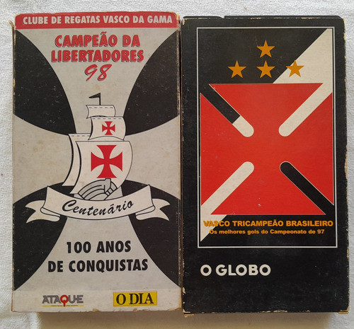 Vasco 4cd Tim Maia Hino 2 Torcida + Vhs 97 E Libertadores 98 0