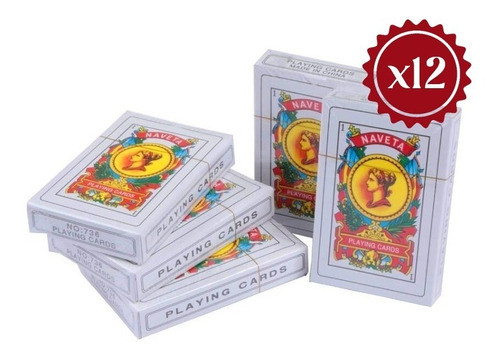 Mazo De Cartas Españolas X Mayor 12u Baraja De 50 Naipes 1