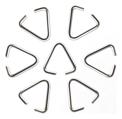 Unión De Argolla Llavero En Triangulo Para Unir Piezas 0