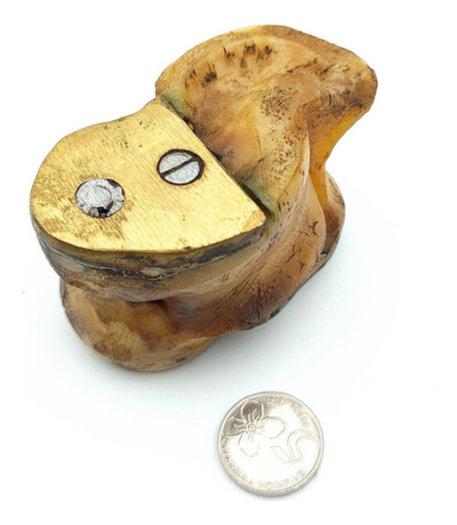 Taba Antigua Juego De Campo Placa Bronce M1 - Talabarteria 0