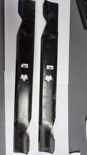 Juego Cuchillas Poulan Husqvarna 38puLG Estrella 5puntas Usa 1