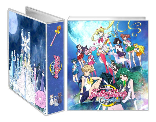 Carpeta Escolar N°3 -sailor Moon Crystal M01 Anime 0