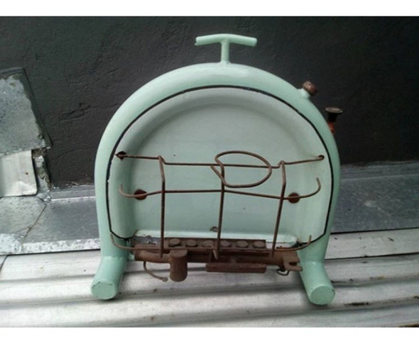 T- Estufa A Kerosene En Chapa Enlozada Solo Decoracion 0