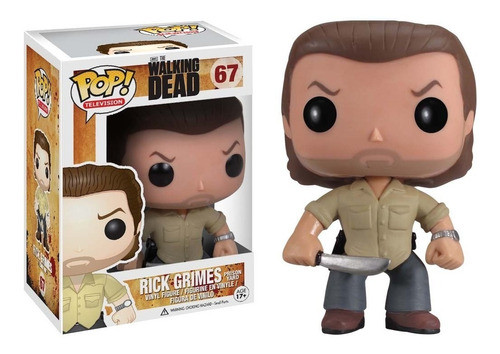 Funko Pop The Walking Dead Rick Grimes Prison Yard 0