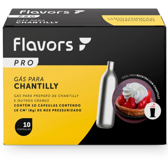 Cápsulas De Gás N20 Para Chantilly Fpro 30 Unidades 1 Cápsulas De Gás N20 Para Chantilly Fpro 30 Unidades 1