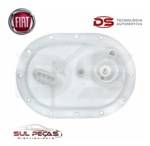 Flange Do Modulo De Combustível Uno Mille Fire + Guarnição 1