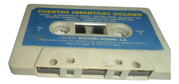 Cassette Cuentos Infantiles Océano 0