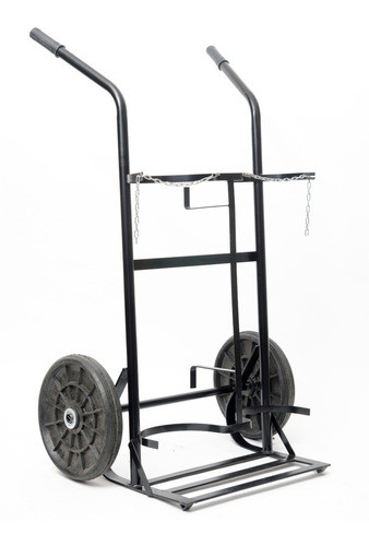 Carro Para Dos Tubos De Oxígeno De 6 Mts 1