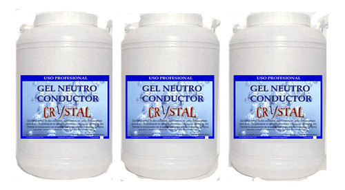 3 Geles Neutro Depilación Definitiva X 5 Kg.stock Permanente 0