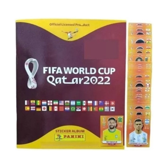 Fifa World Cup Qatar Panini  Album+20 Figuritas Distintas 0